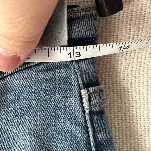 AGOLDE Sophie High Rise Skinny Crop in Style Hyper Sz 26 Denim Pants Medium Wash - Picture 10 of 14
